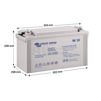 Victron 12 Voltios 220 Amperios | Energy Gel Deep Cycle BAT412201104